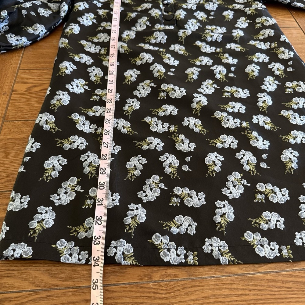 Tuckernuck Pomander Place Samantha Dress Small Jacquard Heirloom Floral - Picture 14 of 14